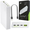 POWERBANK Green Cell PowerPlay20S 20000mAh PD 22,5W QC 3.0 3x USB-C BIELA