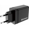 VERBATIM Univerzální adaptér CHR-30EU2, 30W, 1x USB-C, 3x USB černá 49700 Verbatim