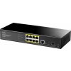 Cudy GS2008PS2 síťový přepínač Řízený L2 Gigabit Ethernet (10/100/1000) Podpora napájení po Ethernetu (PoE) Černá