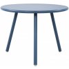 Garden-Shop Konferenčný stolík Minot - v45 x Ø60 cm - Modrá