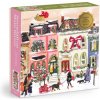Snowfall on Main Street 1000 Piece Foil Puzzle (Galison)(Pevná)