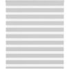 VidaXL Roleta zebra, svetlošedá, šírka tkaniny 115,9 cm, polyester