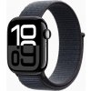 Apple Watch Series 10 42 mm Cellular klavírne čierny hliník s atramentovo fialovým prevliekacím remienkom MWX83QC/A