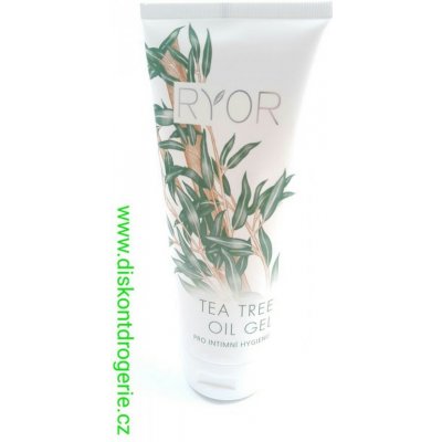 Ryor Tea tree oil gel pro intimní hygienu 200 g