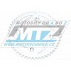 Rozeta oceľová (prevodník) 0798-50zubov MTZ odľahčená Racing - Suzuki RM80 / 83-01 + RM85 / 02-21 + Yamaha YZ80 / 93-01 + YZ85 / 02-23 + Beta RR125 / 06-12