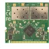 MikroTik R52HnD mini-PCI karta, high power 400mW, dual band 2.4/5GHz 802.11a/b/g/n, 2x MMCX