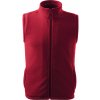 Malfini Next Fleece vesta unisex 5X8 marlboro červená XS