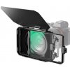 K&F Concept K&F Matte box kit:5pcs Adapter Rings(67/72/77/82/95mm)+1pc Black Mist 1/4 Square filter+2 pcs of 4*5
