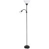 | Brilagi - Stojacia lampa ARIANA 1xE27/100W/230V + 1xE14/25W čierna | 63051