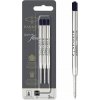 Parker 1502/0219151 Náplň QuinkFlow pre guľôčkové perá M čierna 3 ks