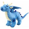 Plyš drak modrý 20 cm ECO-FRIENDLY