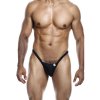 Mob - black thong size xl