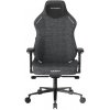 Herná stolička DXRacer CRAFT čierno-sivá, látková