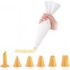 TESCOMA Zdobiace vrecúško plátenné DELÍCIA 35 cm, 6 trysiek 630487.00