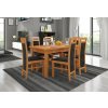 Nábytek PEGAS s.r.o. Sada stůl s židlemi RODOS 14 Olše