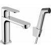 Hansgrohe Rebris S - Umývadlová batéria s bidetovou spŕškou, chróm - 72215000