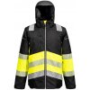 PORTWEST HI-VIS PW3 PW364 / Pánska reflexná nepremokavá zimná bunda - žltá/čierna XS