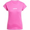 Dámske tričko adidas Essentials Linear Cotton Pink JC8240, ružové XL