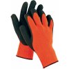 PALAWAN ORANGE rukavice nylon/latex - 10