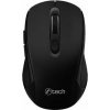 C-TECH myš WLM-12 Dual mode, bezdrátová, BT5.0 + 2,4GHz, 1600DPI, 6 tlačítek, USB nano receiver, černá WLM-12BK