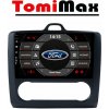 TomiMax Ford Focus Android 14 autorádio s WIFI, GPS, USB, BT HW výbava: 4 Core 1GB+16GB LOW