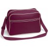 BagBase Unisex taška cez rameno BG14 Burgundy 18 l