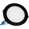 LED Solution Mi-Light MiBoxer RF Čierny vstavaný LED panel RGB+CCT 180mm 12W FUT066-B