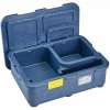 4-komorový termoizolačný box Cam GoBox, Cambro, Modrá, 480x350x(H)167mm
