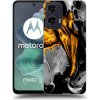 Picasee ULTIMATE CASE pro Motorola Moto G35 5G - Black Gold