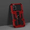 Kryt Machine Armor Warrior na Oppo Reno 5 5G - Červená