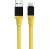 Tactical Dátový kábel Fat Man USB-A/Lightning 1 m žltý