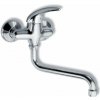 Novaservis Metalia 55, drezová umývadlová batéria 100 mm, chrómová, 55074/T,0