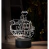 Beling 3D lampa, Parný rušeň 313.4 ''Matylda'', 16 farebná SXQ42