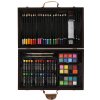 Teddies Art box kreativní sada Sada na malování 79 ks v dřevěném kufříku
