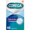 Corega čistiace tablety Triple Whitening 66 ks