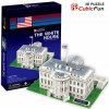 CubicFun 3D puzzle Biely dom 64 ks