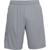 Pánske športové kraťasy Under Armour TECH GRAPHIC SHORT sivé 1306443-035 - XS