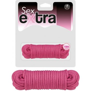 Sex Extra Bondage lano 10 m pastelovo ružové