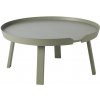 Muuto Stolík Around Coffee L, dusty green