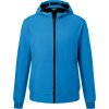 James & Nicholson | JN 1146, Pánska 2-vrstvová softshell bunda s kapucňou, modrá - čierna, S