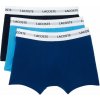 Pánske boxerky Lacoste Stretch Cotton Short Boxers 3P - Viacfarebný (M)