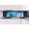 DIMEX | Dibond doska za kuchynskú linku | DBW-18060-158 Modrý abstrakt | 180 x 60 cm + Dibond obkladová doska Dimex do kuchyne Modrý abstrakt v rozmere 180 x 60 cm