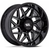 MOTO METAL Moto Metal MO812 TURBINE 9x20 5x127 ET20 Gloss Black Milled 71.5