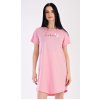 Vienetta s krátkym rukávom I love you svetlo lososová
