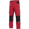 Canis CXS Kalhoty CXS STRETCH do pasu, pánské 102002726056 56 Červená/černá