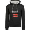 Geographical Norway pánska mikina s kapucňou Gadrien Čierna