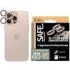 PanzerGlass® PanzerGlass - SAFE ochrana šošoviek fotoaparátu pre iPhone 16 Pro / iPhone 16 Pro Max - trblietavá zlatá