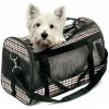 Prepravná taška pre psa Flamingo čierna S 26 cm x 26 cm x 40 cm