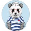 Huado ergonomická podložka pod myš Panda s fajkou Huado MG-70921