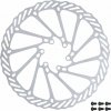 Brzdový kotouč FORCE-2 180 mm, 6 děr, stříbrný